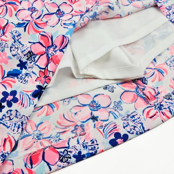Lilly Pulitzer Jonas Skort Resort White Party Like A Lobstar - Picture 5 of 7